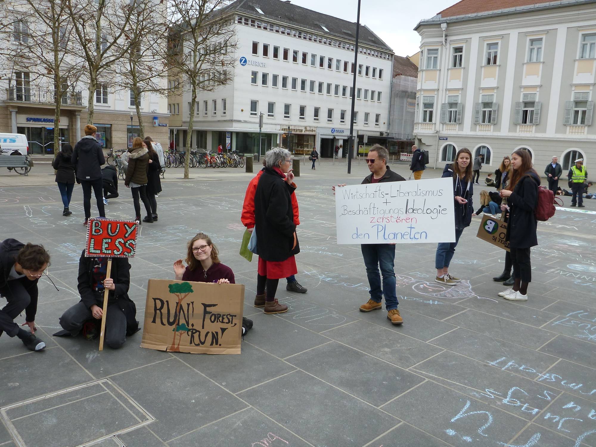 Fridays for Future on 2019-03-15 in Klagenfurt on Lake Wörthersee, Photo #19